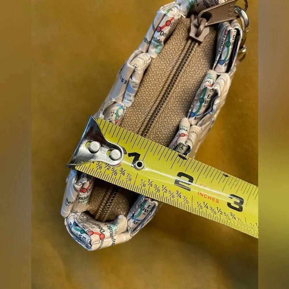 Ecoist Recycled Map Wristlet